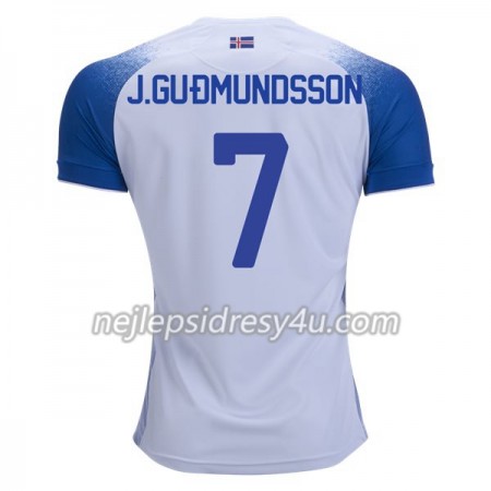 Fotbalový Dres Island J.Gudmundsson 7 Venkovní MS 2018